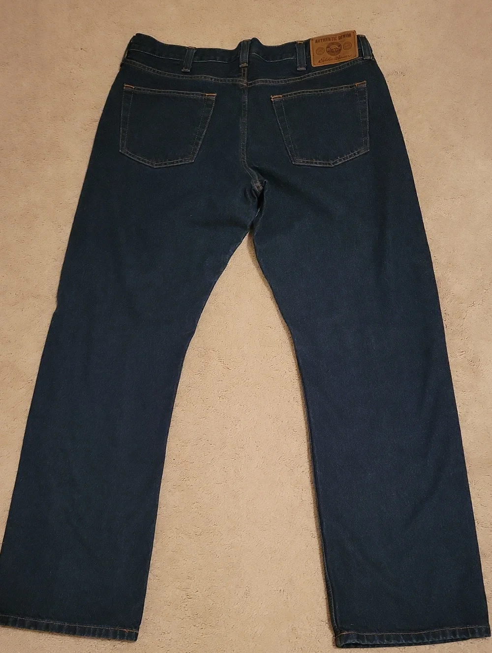 Eddie Bauer Men’s Indigo Blue Straight Jeans